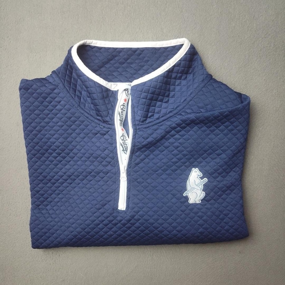 MLB Navy Blue Long Sleeve Shirt
